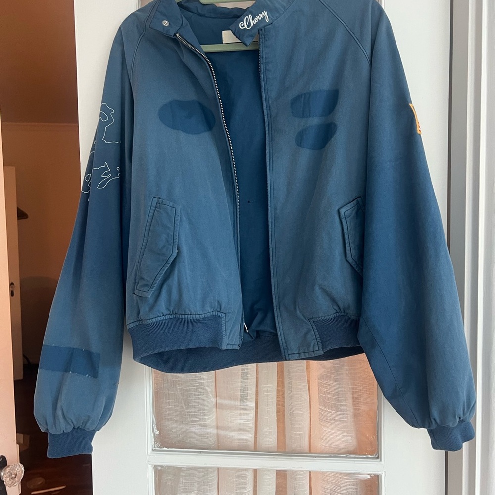 Cherry LA Championship Jacket in Sun Faded Blue size S - Picture 4 of 5
